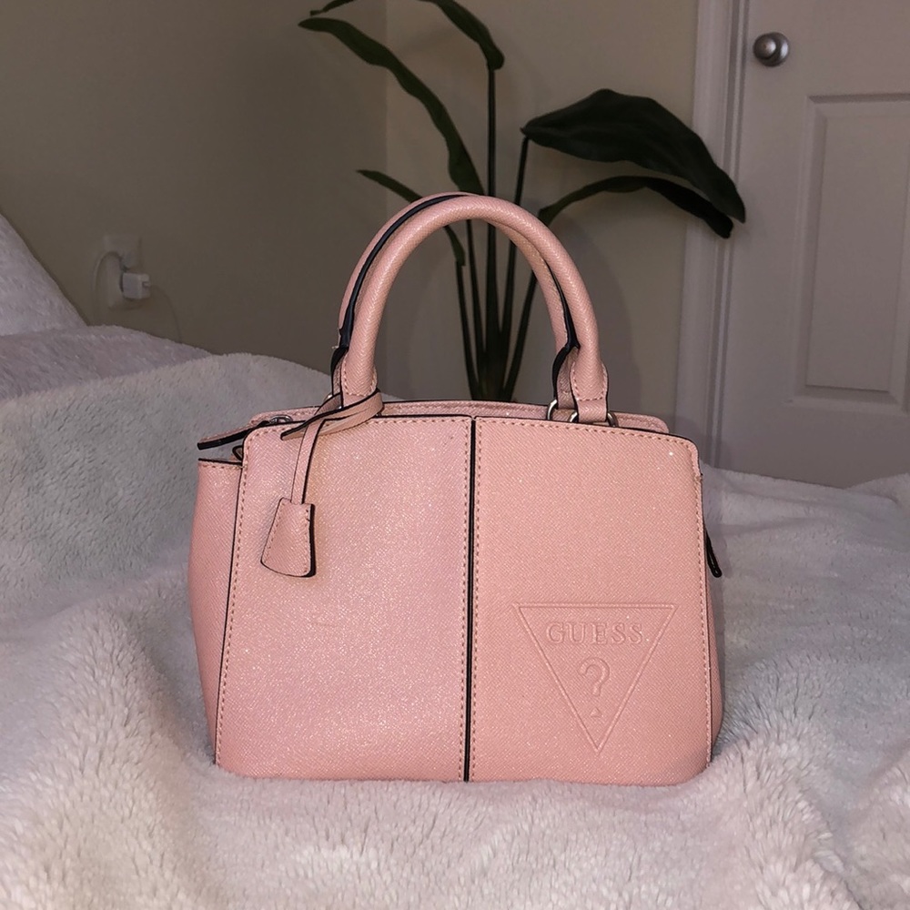 Pink GUESS purse